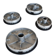 KG0012562 Комплект рассекателей горелок (4шт.) с крышками для газовых плит {4}