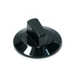 COK771UN  Ручка плиты черная - EGO 0000.524.413 (Black. O50mm. Shaft: O6x4,6mm.)зам.  {}