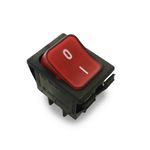 SWT735UN  Выключатель BIPOLAR RED LIGHT SWITCH 16A (Bipolar with red light, black body. 16A(4), 250V ~ 10(4)A, 250V. External frame dimensions: 26x32mm. Hole dimensions: 22x29mm.) зам. {}