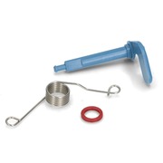 bsh00166630 Защелка бункера для ПММ (Набор для дозатора посудомоечной машины: пружина, рычаг, уплотнитель), Bosch Зам. A166630  {}