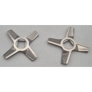 10003883un Нож для мясорубок Zelmer №8, двухсторонний (Inlet hole: 9mm. Blade length: 56mm.), зам. MGR105BO, 00755472, 00863109, 00632543, MGR107BO, MM0127w  {}