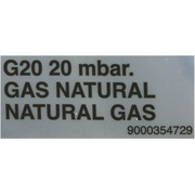 00622830  Комплект форсунок, G20/20 мбар зам. 00623805 {}