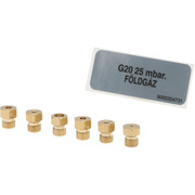 00622833 Форсунки для природного газа (G20/25MB. TG2011 SAB-AE) зам. 00623808 {}