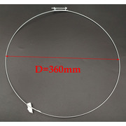 12938100000020 Хомут манжеты люка D360 (Midea) {}