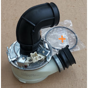 WH012 Улитка насоса с ТЭНом 1800W (Dвых.35mm), зам. C00257904, HTR106ID, 482000023049, `00202061  {}