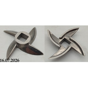 KNF001 Нож для отечественных мясорубок D47, H8, P8,2 (647589), Аксион, Помошница, Гамма, Ротор... зам.PG0109, N001un, MM0109W  {}