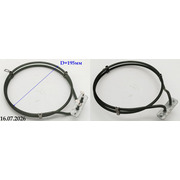 TDK002 Тэн духовки Кольцевой 2000w, D-195mm зам. COK102AD, 524011800, COK103AD, t.816383, `00203192, 639000117, 651059546, 651067155, 561059546, TDK001 {}